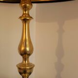 Brass table lamp