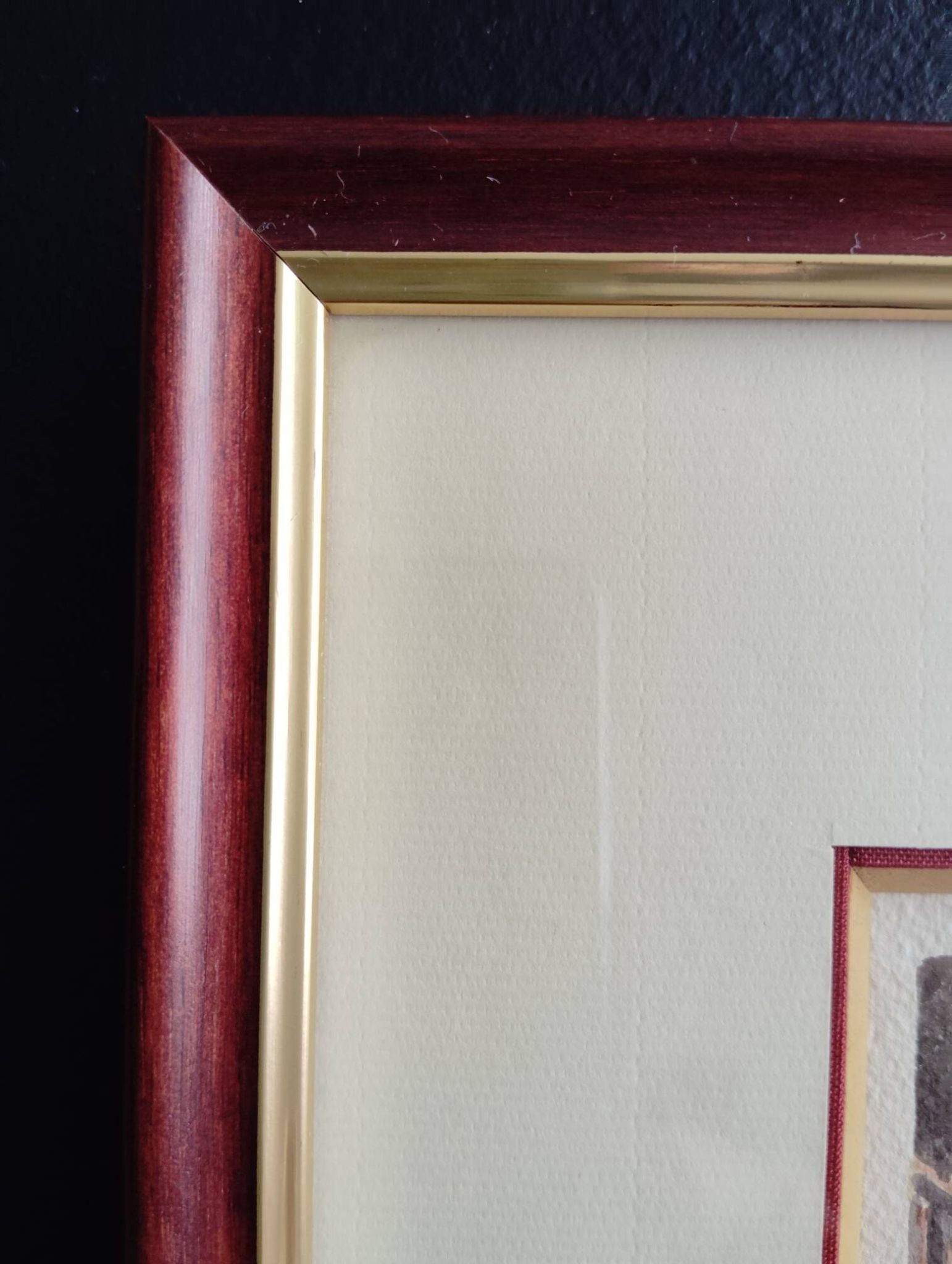 Frame with watercolour