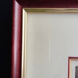 Frame with watercolour