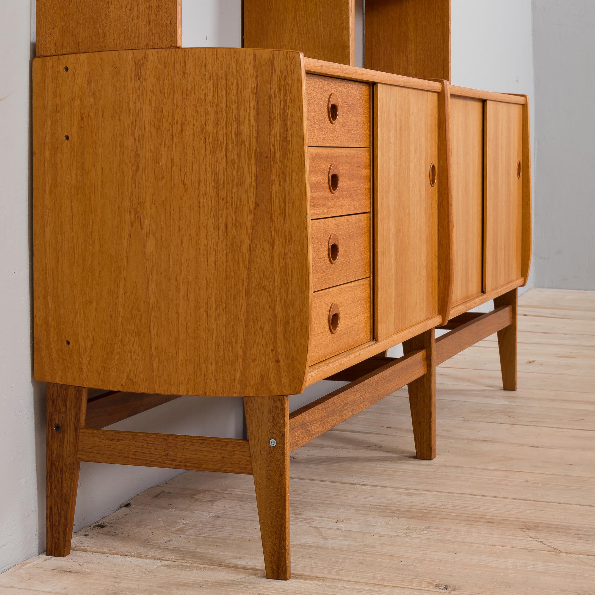 Scandinavian bookcase by John Texmon for Blindhe