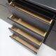 Post-Modern High-Gloss Black Sideboard – A Statement in Design