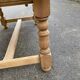 Renovated 19th-century oak extendable farmhouse dining table 160-240cm