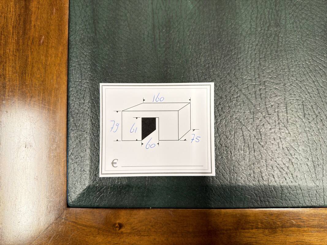 Classic English Chesterfield Desk