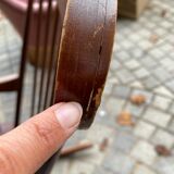 Wooden rocking-chair