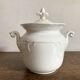 Antique sugar bowl or porcelain pot