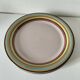 4 large graphic plates with multicoloured stripes – 26 cm