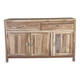 Restored exotic wood buffet