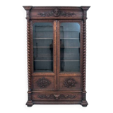 Library in the neo-renaissance style, circa 1890.