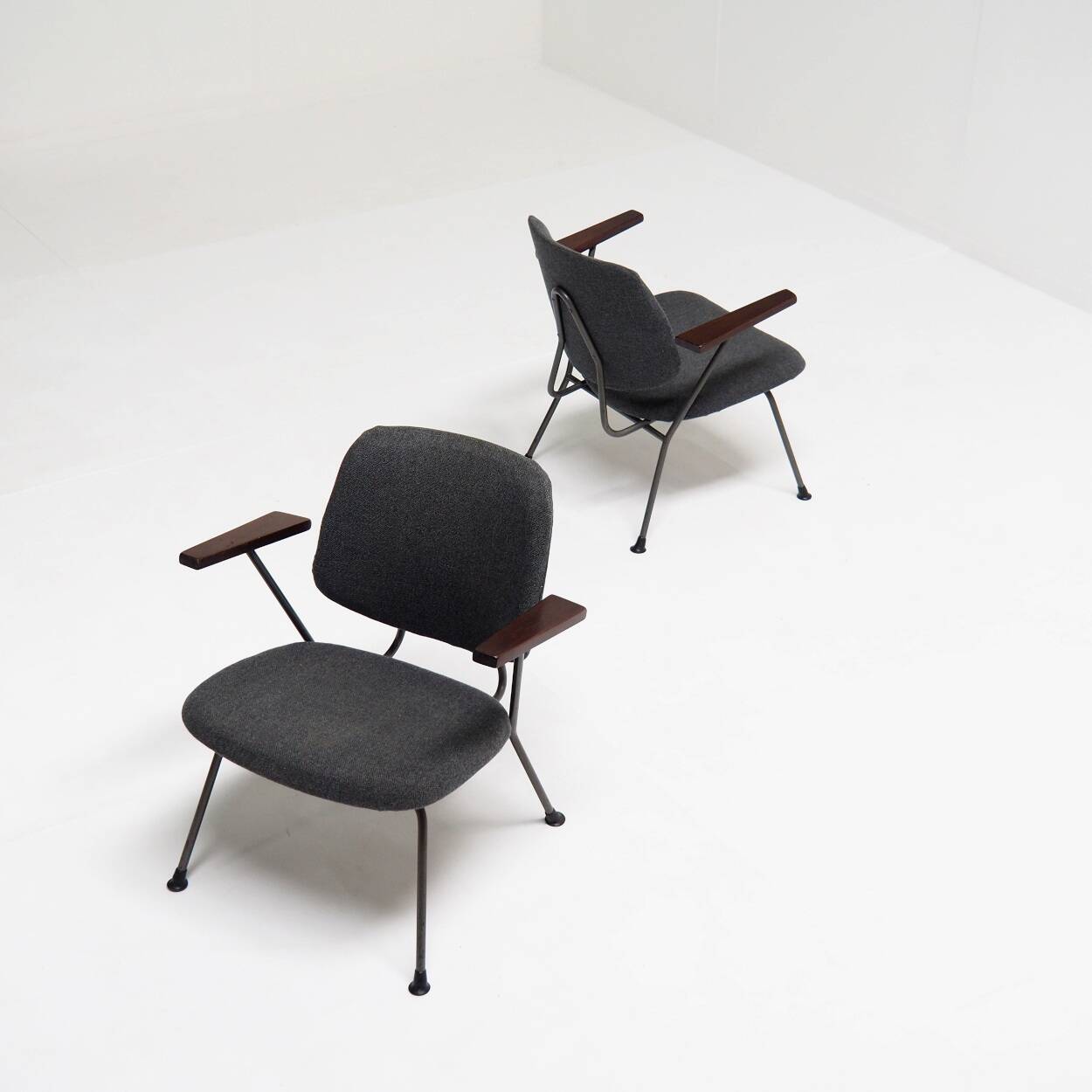 Set of Two Easy Chairs by Gijs Van Der Sluis, 1960s