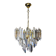 Four-tier cascade chandelier by Venini, Murano glass, Italy 1970s