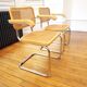 Pair of Cesca B64 armchairs by Marcel Breuer