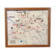 School poster Paris Basin / Normandy two-sided 1960