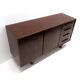 Vintage sideboard with 4 drawers and 2 doors made in the 60s