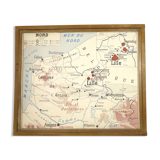 Map of geography - North and is