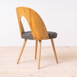 Ensemble de 4 chaises de salle à manger modernes du milieu du siècle par A. Šuman, rembourrées