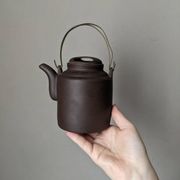 Théière en terre cuite chinoise décoration japandi