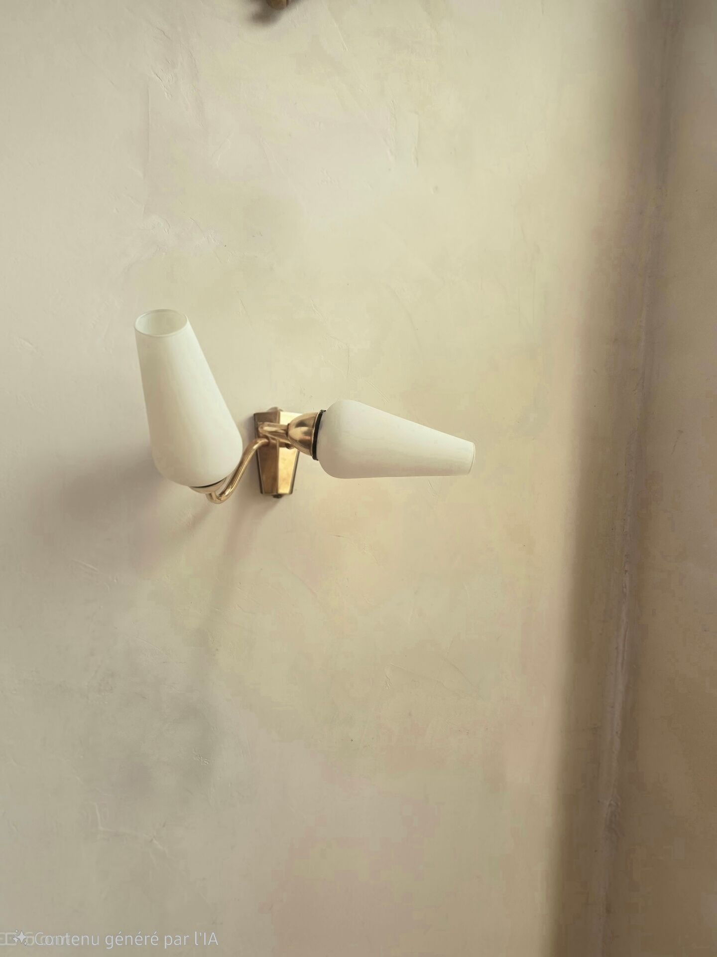 Pair of wall lights from the 60s