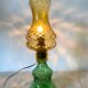 Lampe vintage en verre