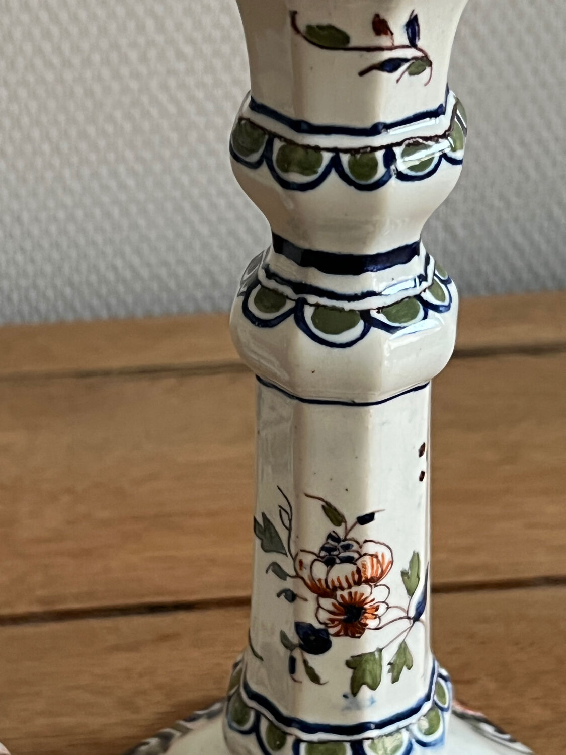 Pair of candlesticks Rouen