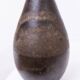 Dark brown ceramic Studio Keramik vase by Elisabeth Dunker, organic mid-century 1960s