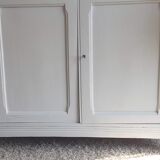 Old white Parisian buffet