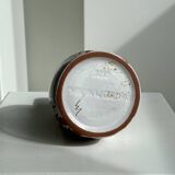 Small white and brown vase or pitcher West Germany H:15cm D:10.5cm