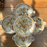 Set of 5 Keraluc Quimper ear bowls
