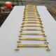 Lot de 17 Barres de Portes en Laiton Art déco