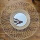 Rattan sun mirror