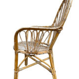 Rattan armchair from the 60s, Netherlands