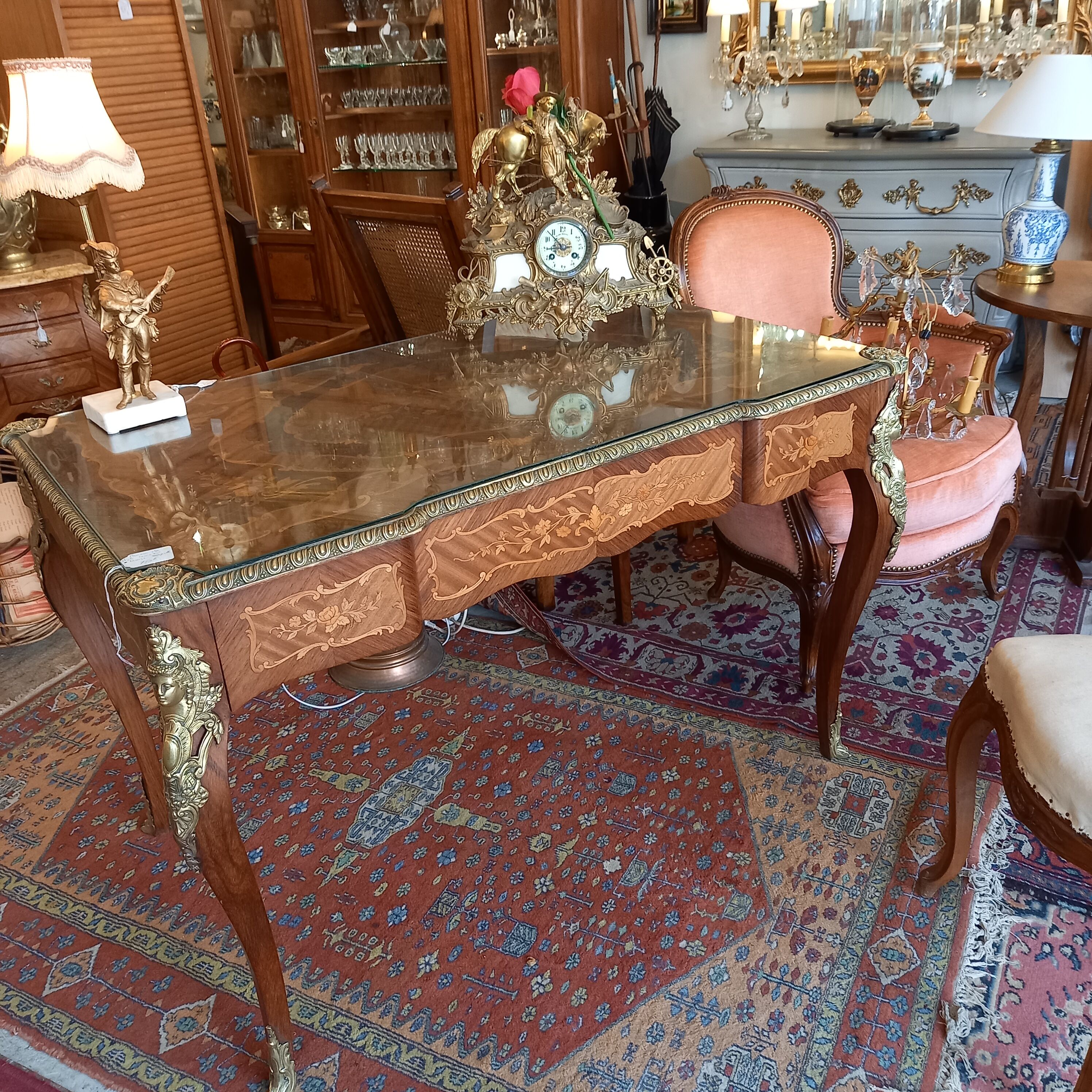 Louis XV inlaid office