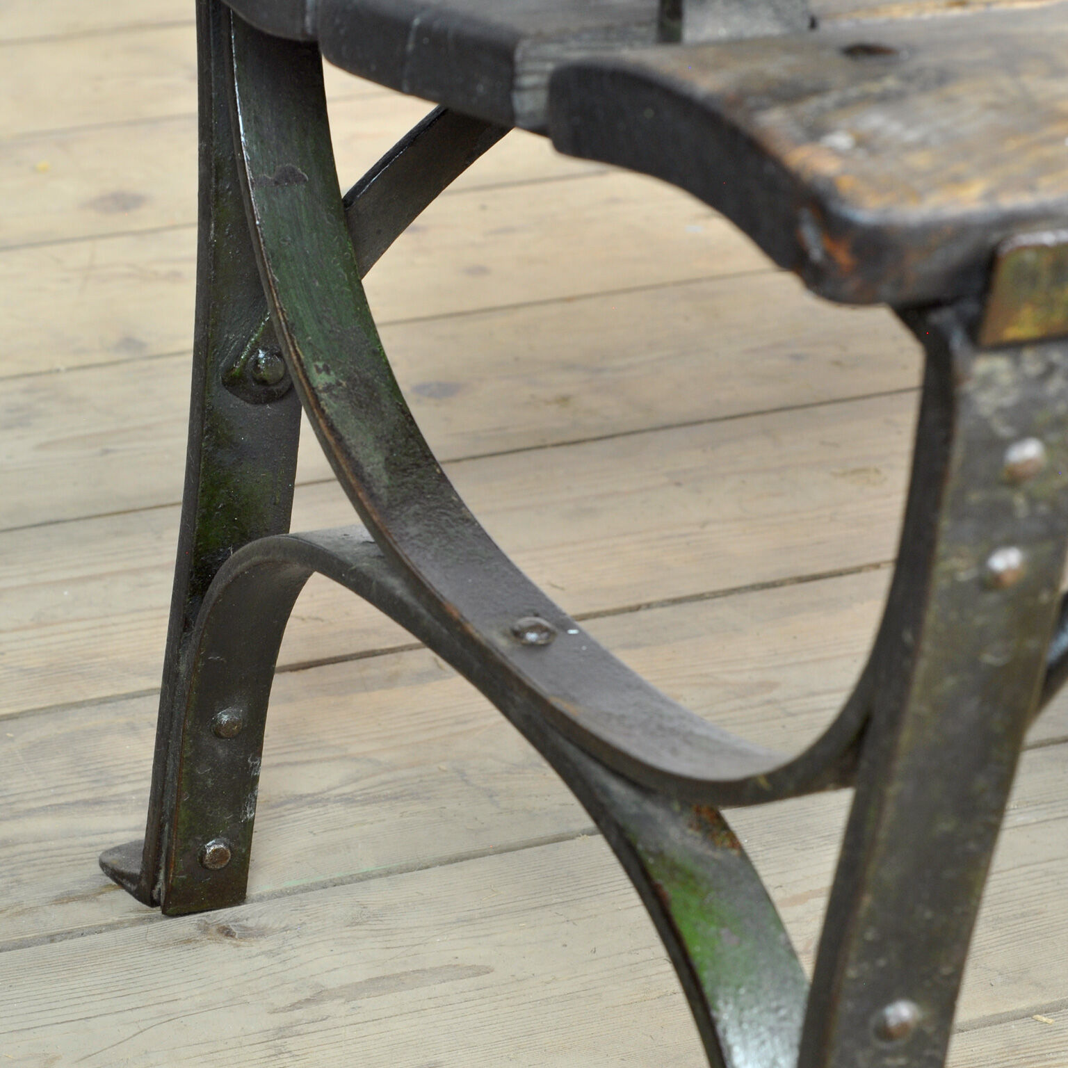 Monumental Park Bench, Circa 1900