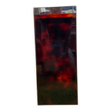 Vintage umbrella door in plexiglass and chrome