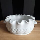 Antique white porcelain cooler from Limoges