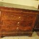Commode Louis Philippe avec plateau en marbre