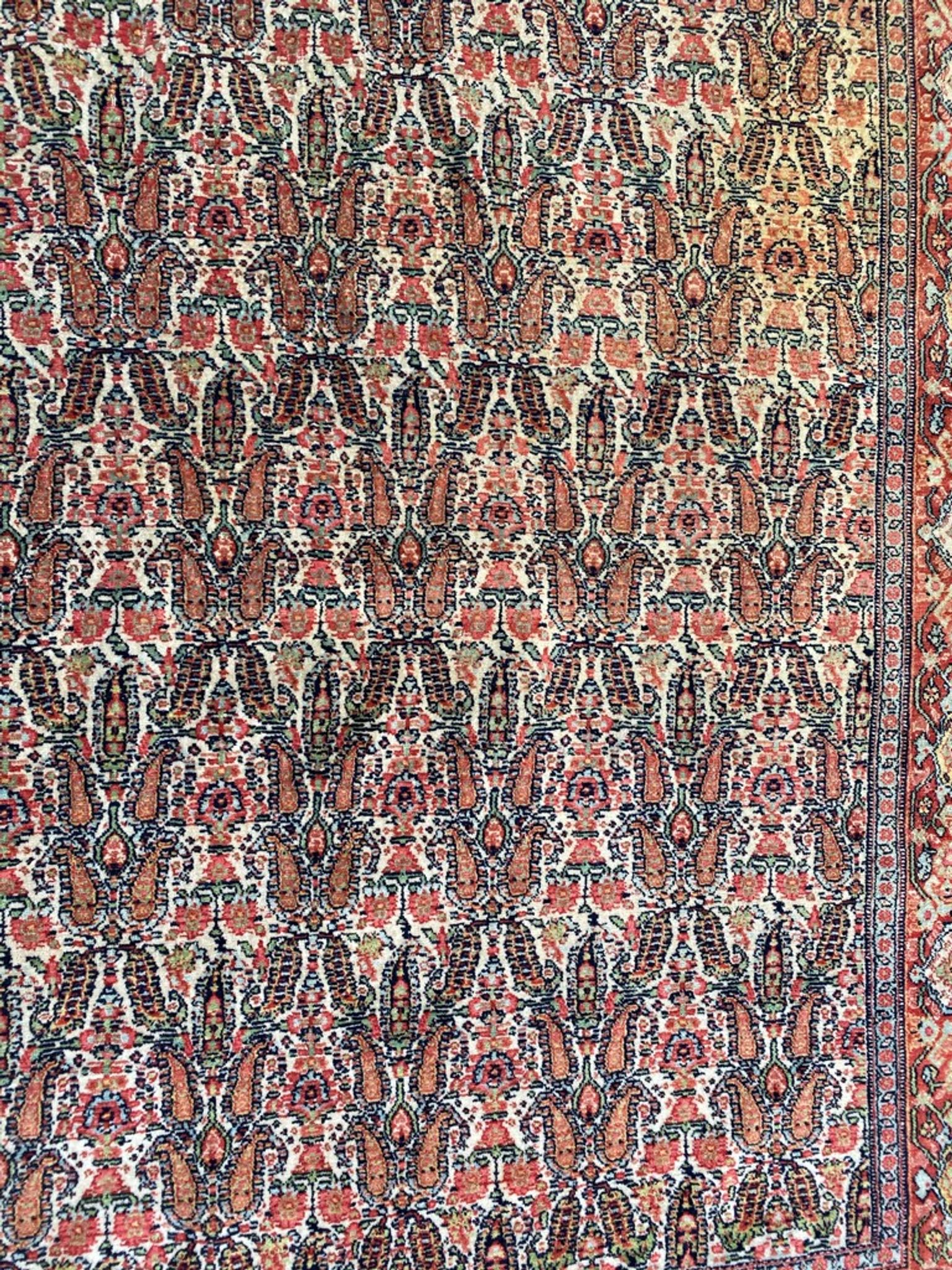 Old Persian carpet Senneh end 140x188 cm
