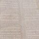 Handmade white Berber rug in natural wool, size 140 x 260 cm