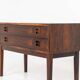 Cabinet de couloir en palissandre par Arne Vodder