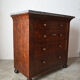 Commode Charles X en loupe de cèdre vers 1830