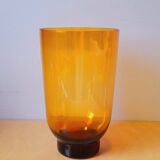 Large amber vase 1970