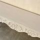 White patinated console