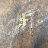 Art Deco curved wooden café chair, 1930s