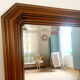 Miroir octogonal en bois