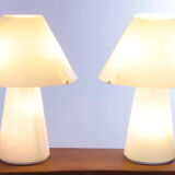 Set murano table lamps handmade, 1970s