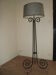 Wrought iron lamp art deco era