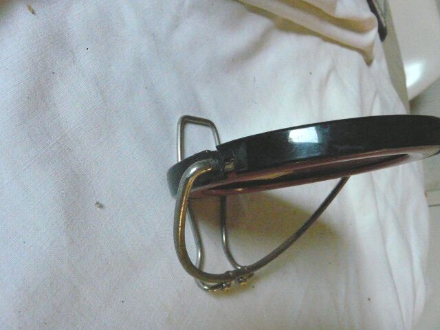 Barber round mirror double sided to ask or to suspend