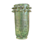 Vase tamegroute vert émaillé