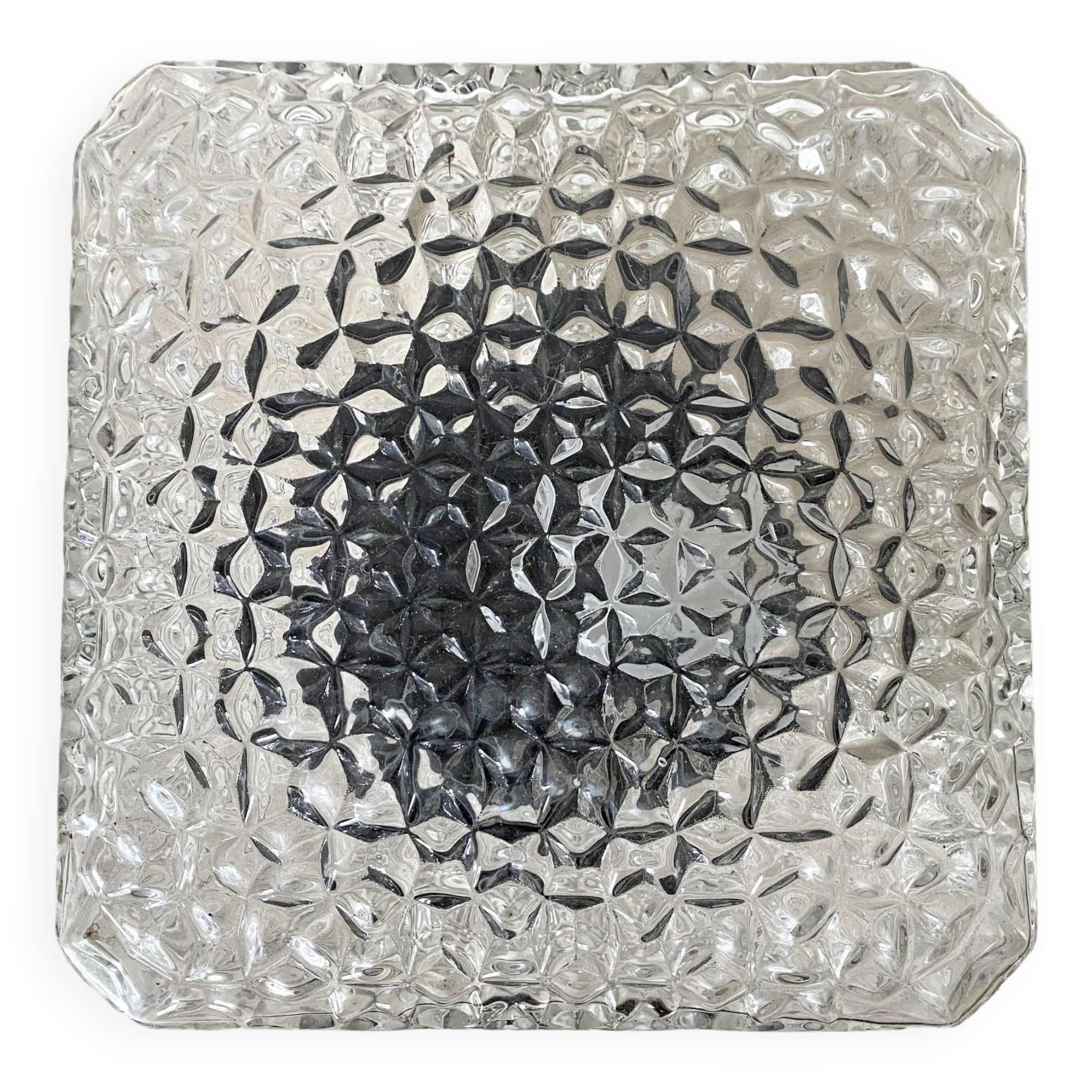 Vintage square ceiling light