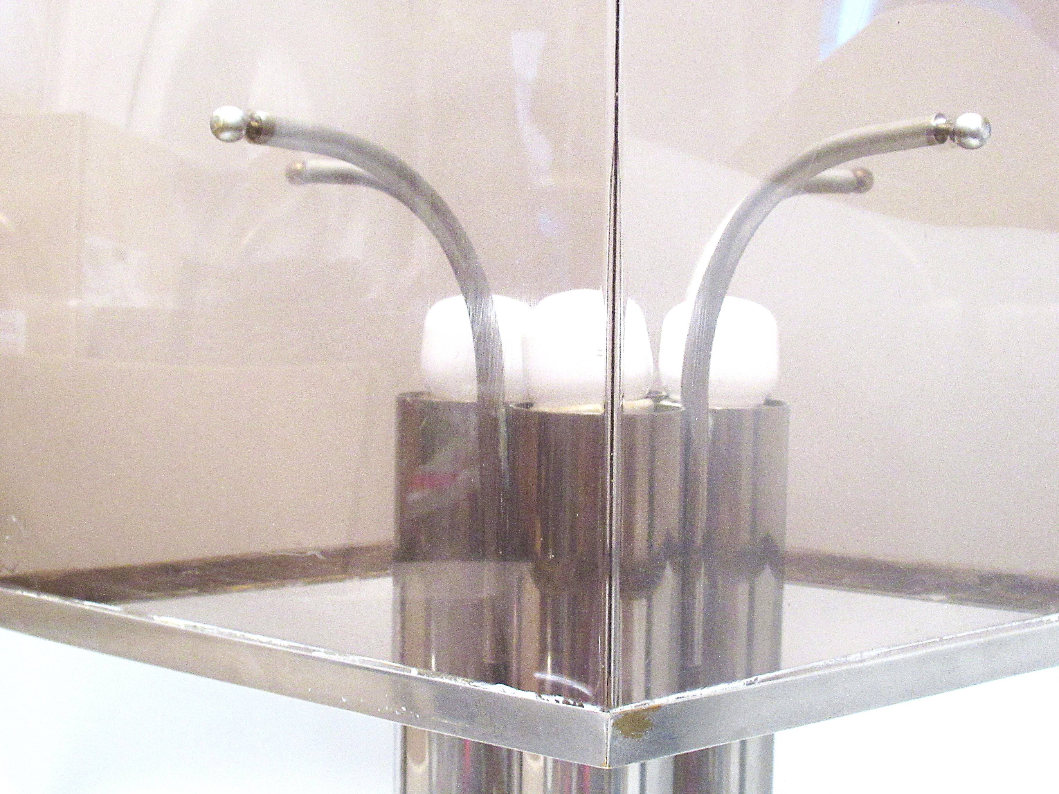 Large Italian lamp by Romeo Rega, 1970