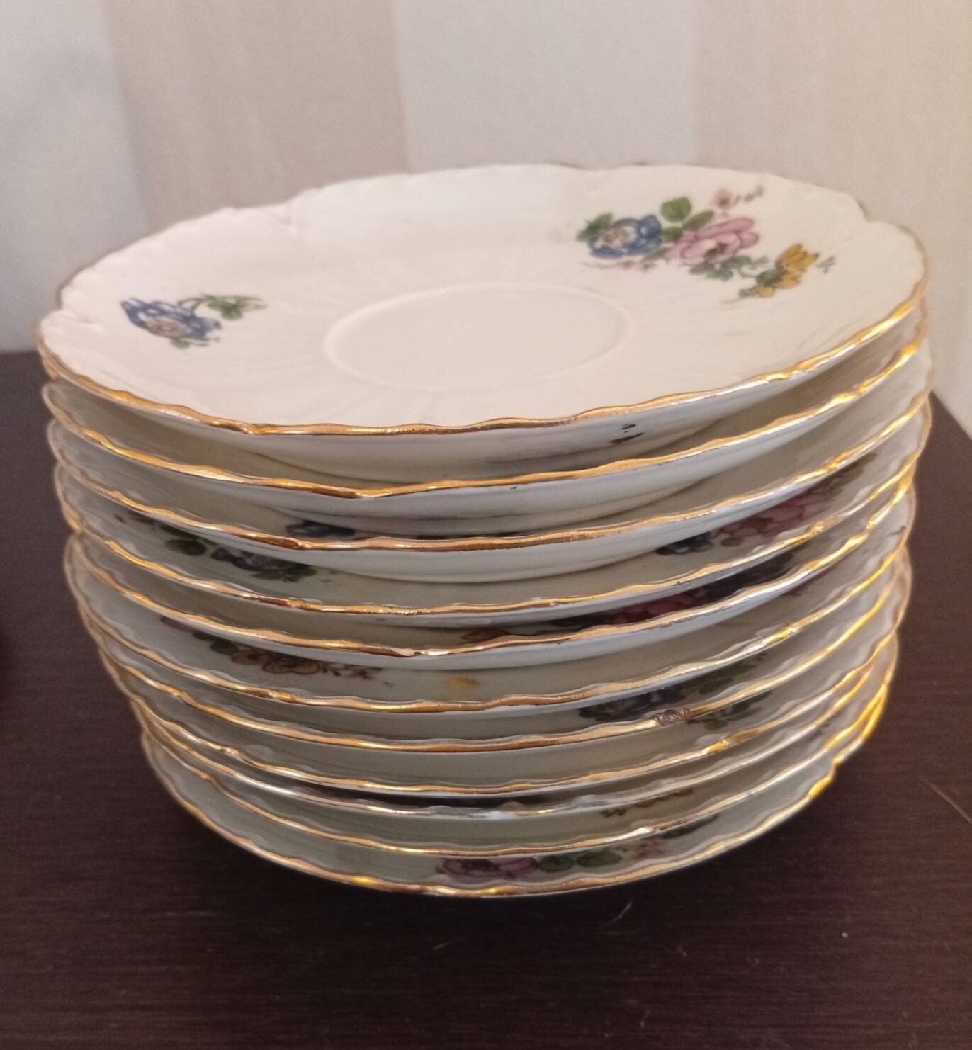 Antique café or tea service, 21 pieces - Limoges